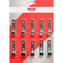 Vorschaubild 10 x Abspannhaken 2-Loch, Länge 51 mm, LA 20 mm