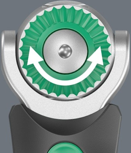 Wera Umschaltknarre Zyklop Pocket Set 2