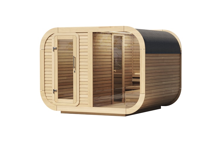 Wolff Finnhaus Design Saunahaus Luago 3x2 Art 1