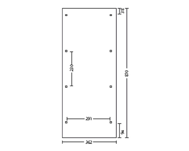 Skan Holz Wendland - Walmdach Carport aus Leimholz Breite 362 cm