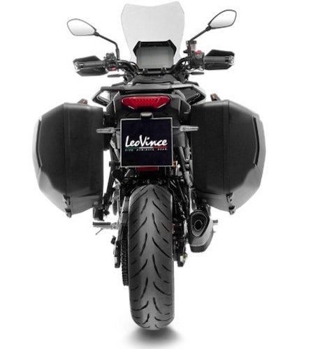 LEOVINCE Schalldämpfer Komplettanlage mit Katalysator SBK LV-14 R Black Edition  für Yamaha Tracer 9/9 GT