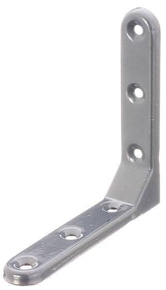 Alberts® Zierwinkel geprägt aluminiumgrau kunststoffbeschichtet  103x103x21 mm