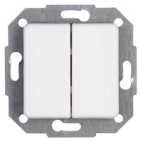 Kopp Serienschalter EUROPA arktis-weiß