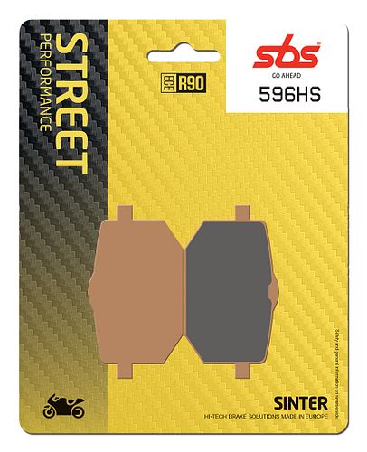 SBS Bremsbelag 596HS Street Sinter