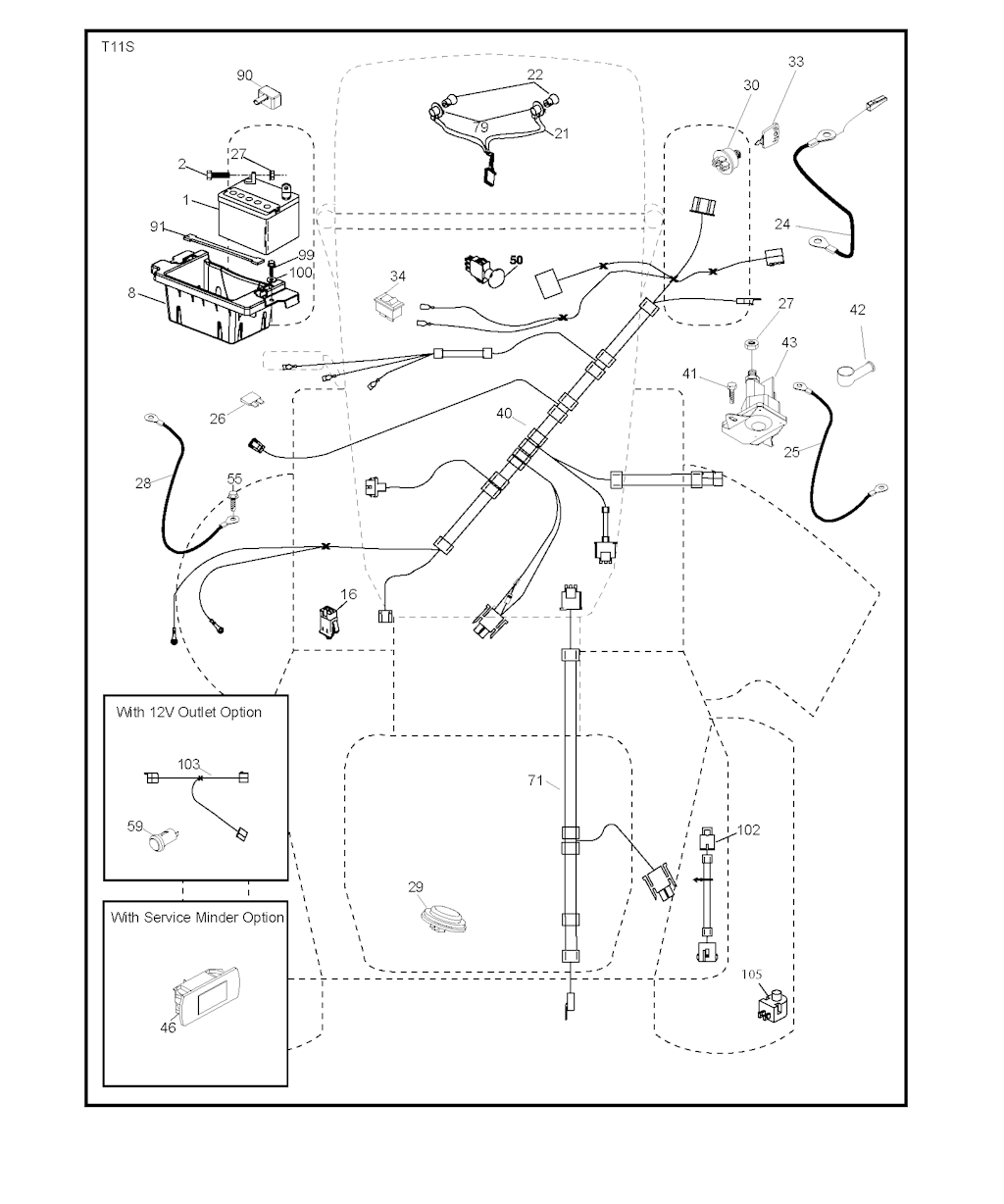 Explosionszeichnung Ersatzteile