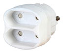 Vorschaubild Kopp 2-fach Adapter, arktis-weiß