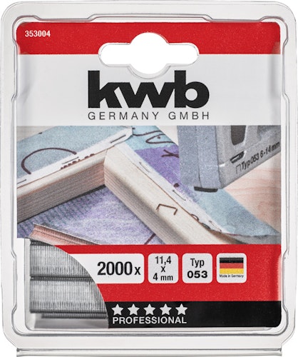 kwb 2000Heftkl Normal 053/C 4 mmSB 353004