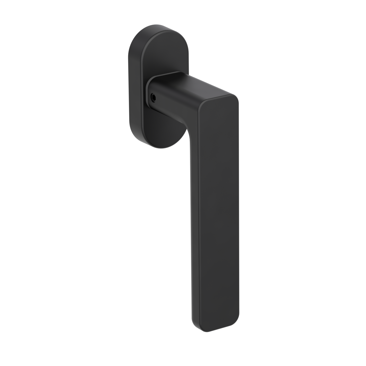 GRIFFWERK Fenstergriff MINIMAL MODERN Graphitschwarz R 7x32mm