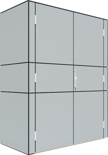 Bertilo HPL Geräteschrank Terrace High - 6 mm