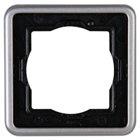 Kopp Abdeckrahmen VISION 1-fach stahlfarben