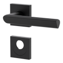 Vorschaubild Griffwerk Türgriff TRI 134 - Schraubtechnik, eckig, Graphitschwarz