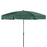 doppler Mittelmastschirm SUNLINE 200 Manual, Stahl Anthrazit / 100 % Polyester 160 g/m² Dunkelgrün