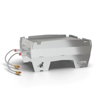 SKOTTI GRILL MAX steckbarer Edelstahl Gasgrill inkl. Tasche 