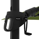 Vorschaubild doppler Pendelschirm myZONE 210 x 210, Aluminium Anthrazit / 100 % Polyester 180 g/m²