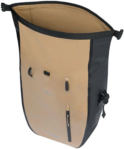 Basil Einzeltasche Rivo beige/schwarz