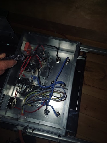 DEFEKT Karibu 9 kW Saunaofen mit integrierter Steuerung (ohne Steine)