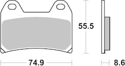 SBS Bremsbelag 706RST Road Racing Sinter