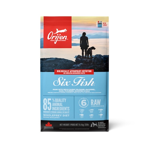 Orijen Adult Six Fish Hundetrockenfutter