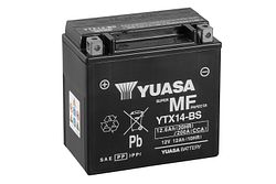 Yuasa Batterie AGM Serie YTX14-WC