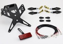 Vorschaubild PROTECH Komplett-Set Plug and Play Kennzeichenhalter mit 4 LED-Blinkern X-SHAPE