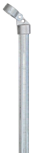 Alberts® Strebe, feuerverzinkt, Länge 1150 mm, Strebenst. ⌀34 mm, Schelle⌀42 mm 624910