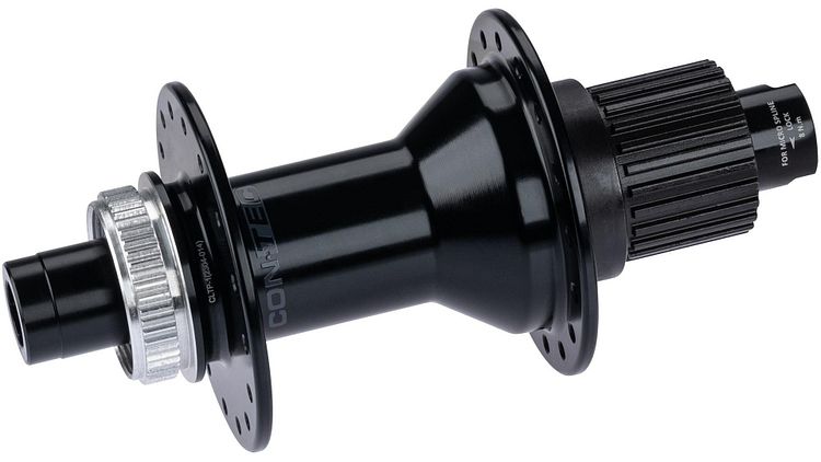 CONTEC Hinterradnabe Core CL 32 Loch schwarz 12-fach Shimano Micro Spline, Einbaubrei