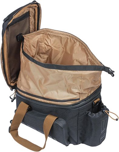 Basil Gepäckträgertasche Miles XL Pro schwarz black slate