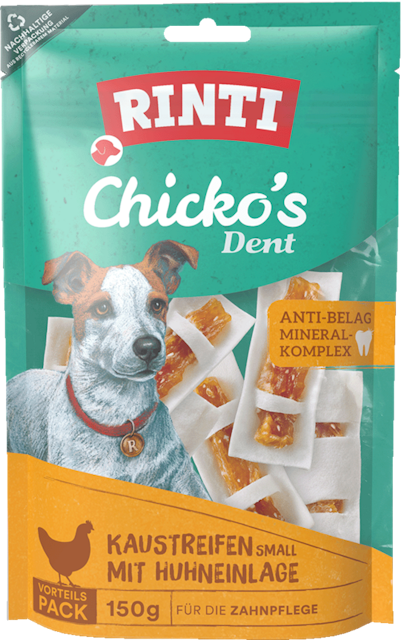 RINTI Chicko Dent Kausticks 150g HundesnacksVorschaubild
