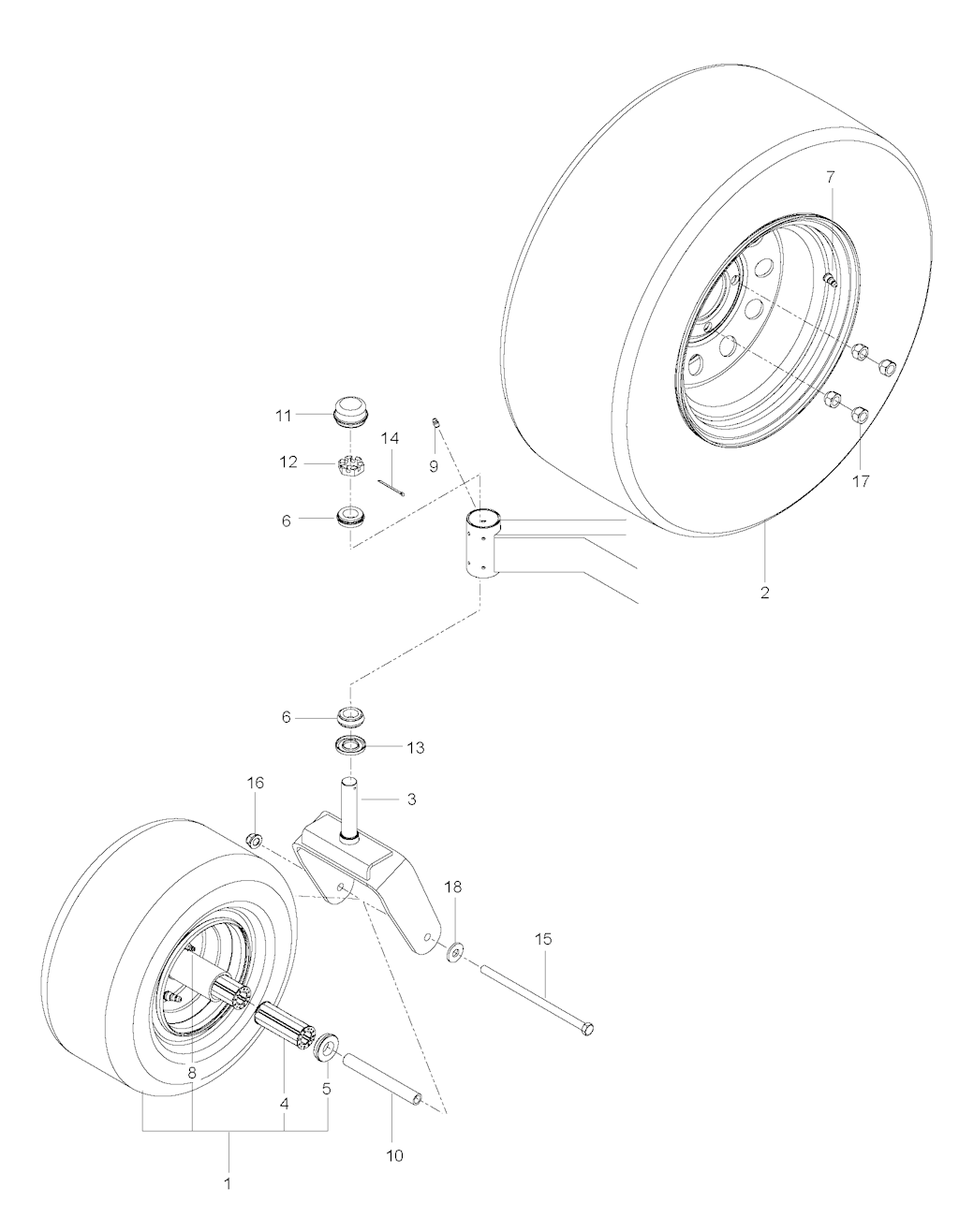 Explosionszeichnung Ersatzteile