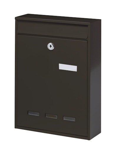 Burg Wächter Briefkasten Köln braun DIN A4 872 BR