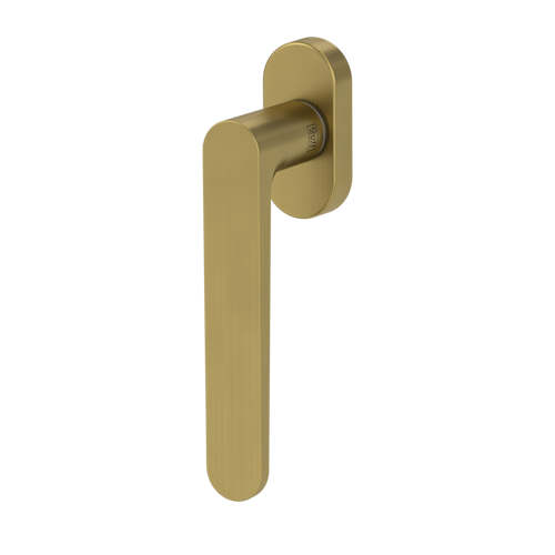 Griffwerk Fenstergriff VAYA 291 Avus Gold matt R 7x42mm