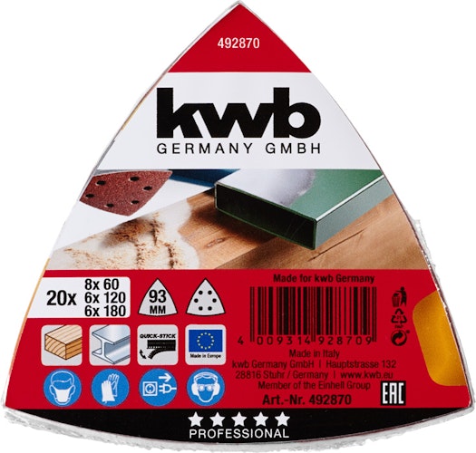 kwb 20 Q-STICK Schei.Delta SparPa 492870