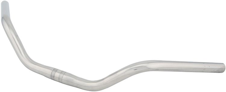 ErgoTec Cruiser-Lenker Edelstahl silber