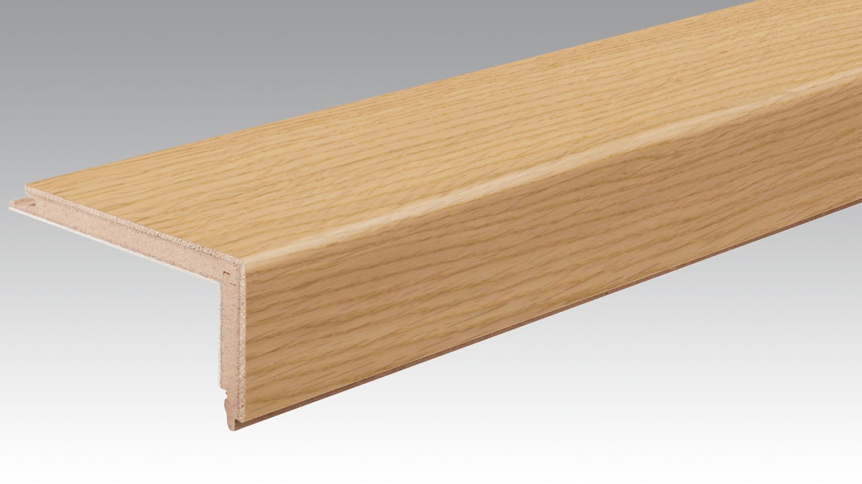 MEISTER Treppenkante Parkett L-Profil 2150 x 13 mm 9024 Eiche authentic naturgeölt