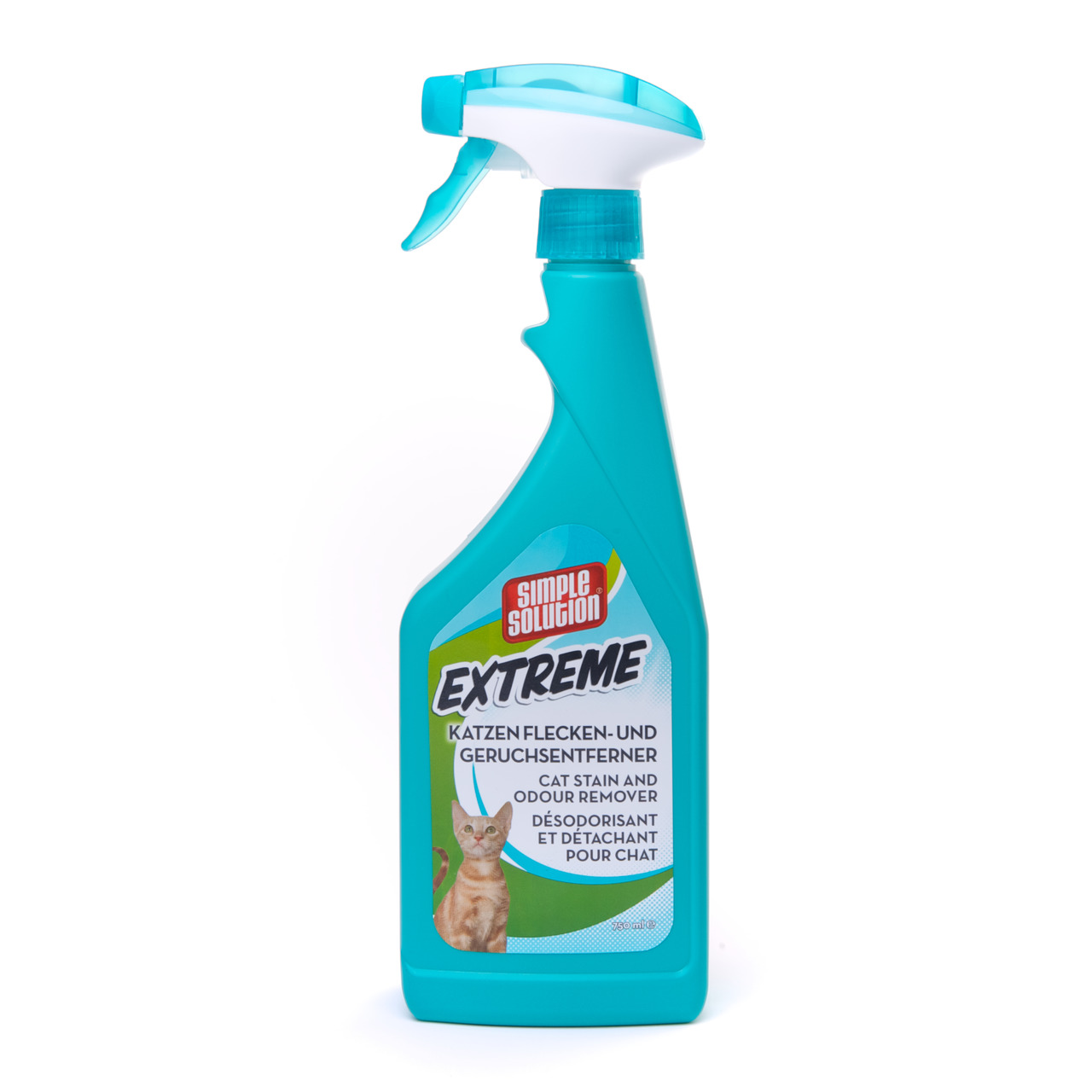 Simple Solution Katzen Flecken- & Geruchsreiniger EXTREME 750 ml Sprühflasche
