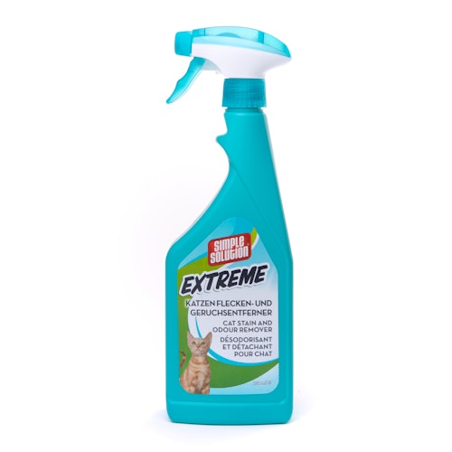 Simple Solution Katzen Flecken- & Geruchsreiniger EXTREME 750 ml Sprühflasche