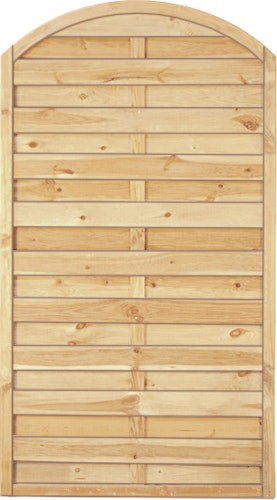 T&J MAXI BOGEN Lamellenzaun 100 x 180/160 cm