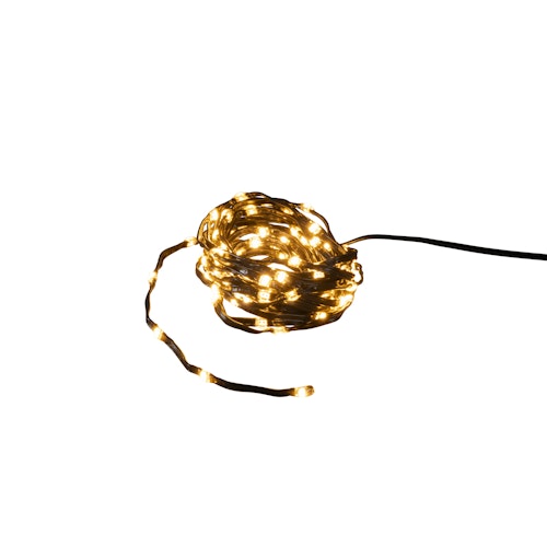 Konstsmide Weihnachtsbeleuchtung Microlichterkette 200 bernsteinfarbenen LEDs