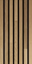 MEISTER Akustikpaneele Acoustic Sense WOOD 2600 x 330 x 13 mm 04310 Eiche natur gebürstet mattlackiert
