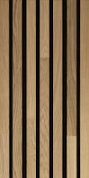 MEISTER Akustikpaneele Acoustic Sense WOOD 2600 x 330 x 13 mm 04310 Eiche natur gebürstet mattlackiert