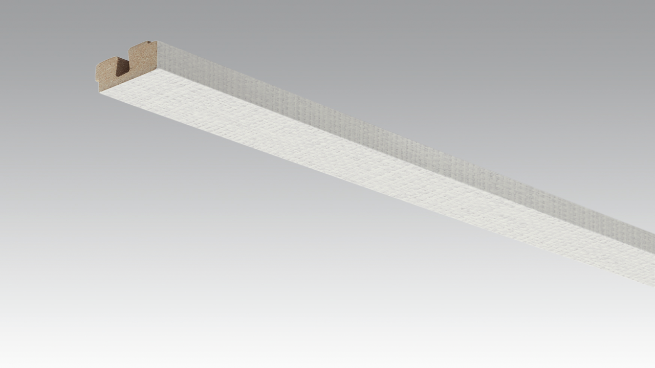 MEISTER Vierkant-Deckenabschlussleiste 2380 x 15 x 40 mm 20104 Warm cotton