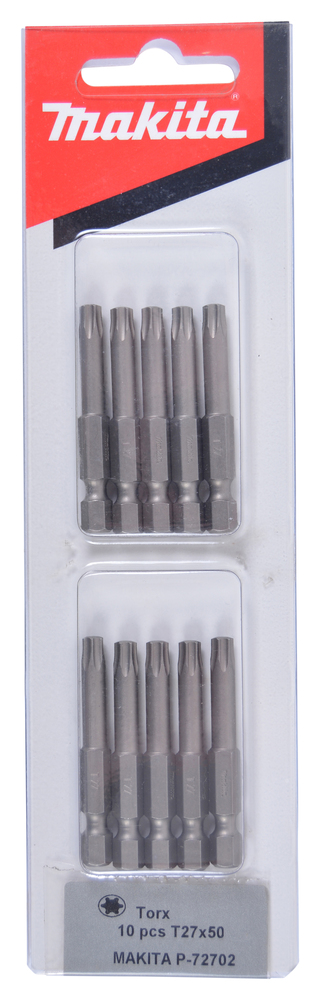 Makita Bit T27x50 10Stk P-72702