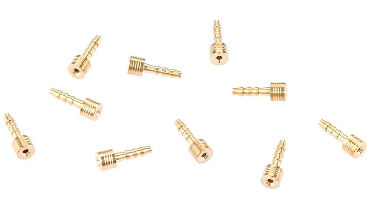 CONTEC Leitungsanschluss Disc Stop Magura gold Leitungsnippel (Pin), Set &agrave, 10 St