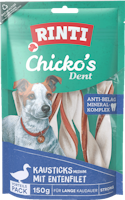 RINTI Chicko Dent Kausticks 150g Hundesnacks