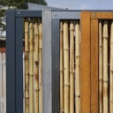 Vorschaubild BambusBASIS Modul5 Slimline Zaunfeld mit Abschlussprofilen oben/unten