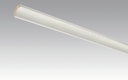 MEISTER Hohlkehlleiste 22/22 mm  Eiche weiß deckend 4069 - 2380 mm