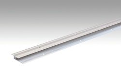 MEISTER Übergangsprofil Typ 202 (6,5 bis 16 mm) Edelstahl-Oberfläche 340 - 2700 x 34 mm