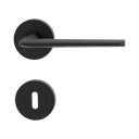 Vorschaubild Griffwerk Türgriff REMOTE Schraubtechnik rund -GK4- Samtgrau, Kaschmirgrau, Graphitschwarz