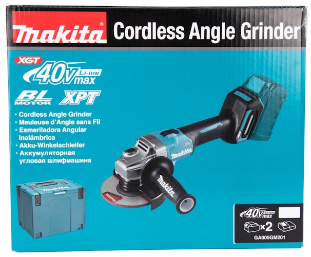 Makita Akku-Winkelschleifer GA005GM201