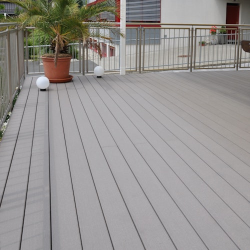 MoistureShield® Terrassendiele LifeCycle -Cape Code Grey 
